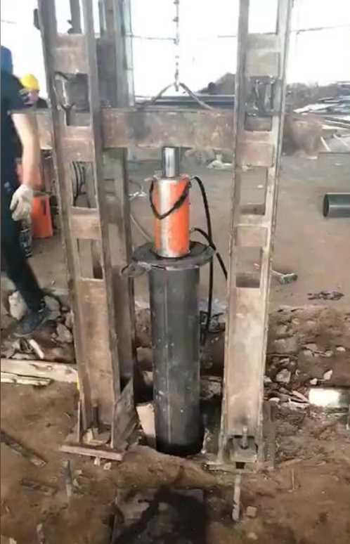 临沂平邑县钢管桩加固