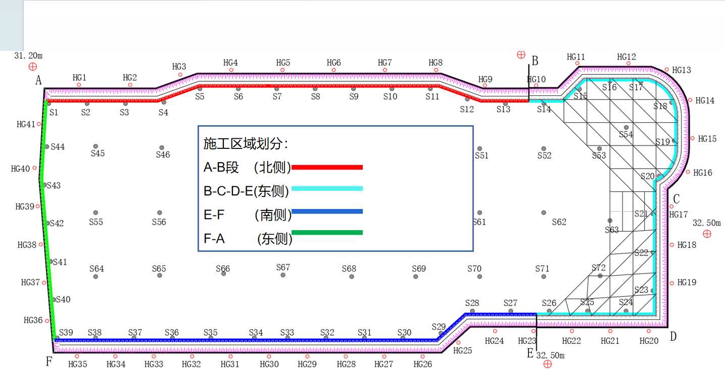 临沂平邑县基坑支护设计